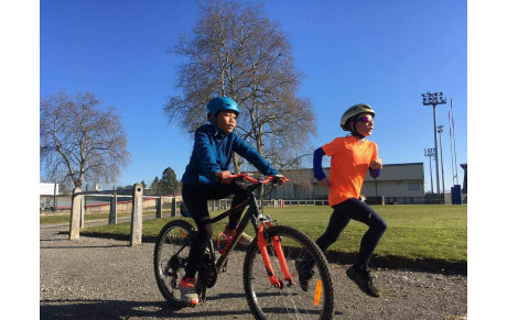 Début de saison pour l'école de triathlon